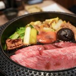 黄金出汁しゃぶと江戸前寿司 肉のあさつ - 