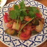 ぷあん - 豚肉野菜生姜炒め。
