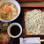 石挽　手打ち　いわもと - コシが最高❗️もりそばです。