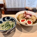 水原製麺 - 鰹昆布水つけ麺 350g 味玉TP