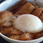 幸楽苑 - セットのチャーシュー丼300円