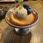 カフェ こぼれび - ヴィーガンプリン