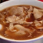 末廣ラーメン本舗 - 中華そば(並)ネギ抜きと…