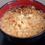 そばの花 - たぬきそば520円(温・ネギ抜き