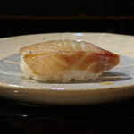 金寿司 - すずき塩締め