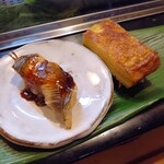 幸鮨 - 穴子と玉子
