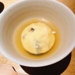 むら上 - 蒸し鮑の真薯