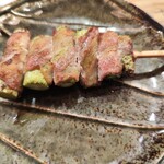 鳥座 - 豚巻きアスパラ