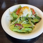 麻布笄軒 - オムリバーグ　サラダ