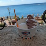 ブルーシールアイスクリーム - 料理写真: