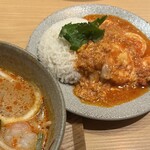 タイ料理とチーズケーキ チャップストックガーデン - 