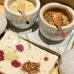 焼とり 常世長鳴鳥 - 卓上調味料（山椒わさび）