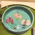 焼とり 常世長鳴鳥 - 地鶏 刺身（砂肝、ささみの昆布締め、鶏むねたたき）