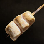 銀座焼とり 京丹波 - ささみの藁焼き