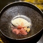 銀座焼とり 京丹波 - 自家製ミルクアイス