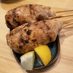 炭火焼鳥 理 - つくね塩