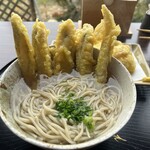 そばの実 - ごぼう天とり天蕎麦