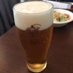 ヒンズー - 生ビール（税別550円）。