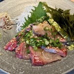 博多もつ鍋 前田屋 - ゴマカンパチ