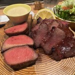 新宿焼肉 牛たんの檸檬 - 『極み』厚切り牛たん焼&塩麹熟成たん焼