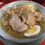 ラーメン富士丸 - 料理写真:ラーメン少なめ300g ニンニクちょいアブラ
