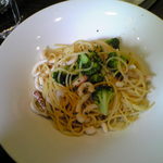 トラットリア・コバスタイオ - 真イカとブロッコリーのスパゲッティ