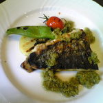 トラットリア・コバスタイオ - さわらのグリルサルサベルデ