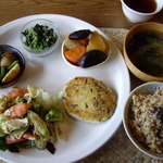 わらほんど - 日替り玄米定食　８５０円