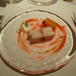 ラール・エ・ラ・マニエール - (2010/03)メカジキのミキュイ　キイチゴのソース。