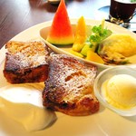 blanc noir - 季節のフルーツのパンペルデュ 