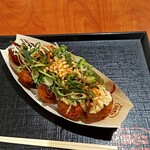 築地銀だこ - 料理写真:たこ焼き 九条ねぎマヨ特製ソース