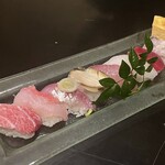 蕎麦処 葉山 鰹  - おまかせ寿司