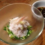 もつ焼き ねぎぼうず - H27.1.16 白センマイ刺し