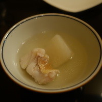 清壽 - 「先付」甘鯛と蕪の椀もの