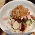 麺屋周郷 鶏のとりこ - 和え飯