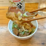 麺屋 Smile - チャーシュートッピング（角煮）