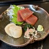 北鎌倉 円 - マグロ赤身、炙りホタテ