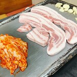 豚たん - サムギョプサル②