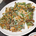 豚たん - ニラチヂミ①