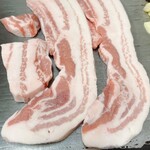 豚たん - サムギョプサル④