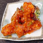 豚たん - ヤンニョンチキン①