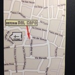 Osteria dal Capo - カード裏