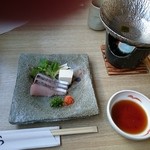 和食処あくら - 鰆と黄ニラのしゃぶしゃぶ小鍋