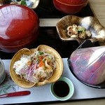 和食処あくら - 沢山来ました。