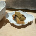 銀座のみこ寿司 - ツブ貝キモ