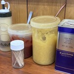 ラーメンショップ大和 つきみ野店 - 卓上調味料