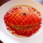 エンジェルフェイク - ランチ：オムライス（ケチャップ）