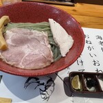 活龍 海老蟹専門 甲殻堂 - 海老つけ麺のめん