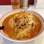 蒙古タンメン中本 - 料理写真:辛味噌煮込みちゃんぽん3倍。

具沢山で、相変わらずめっちゃウマイ( ´͈ ᗨ `͈ )◞♡⃛