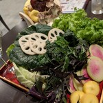 二十四節氣 - 野菜とキノコでテンション上がりました♪